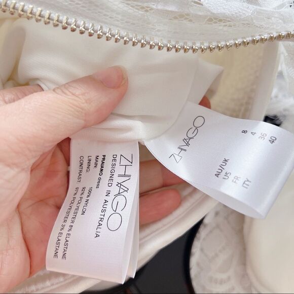 Zhivago Praiano Midi Dress in White - Picture 12 of 14